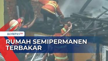 Kerugian Ditaksir Capai Ratusan Juta, 2 Rumah Semipermanen di Palembang Terbakar!