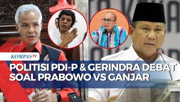 Debat Soal Kekuatan Prabowo dan Ganjar, Politisi PDI-P:  Bertanding Dengan yang Berkali-Kali Kalah