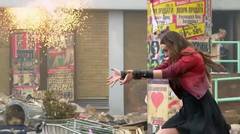 Marvel's Avengers: Age of Ultron: Elizabeth Olsen "Scarlet Witch" Behind the Scenes Movie Broll