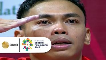 KITA BANGGA! Moment Pengalungan Medali Emas Eko Yuli | Gelora Asian Games 2018