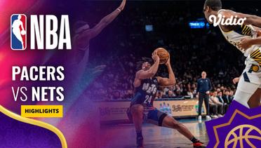 Indiana Pacers vs Brooklyn Nets - Highlights | NBA Regular Season 2023/24