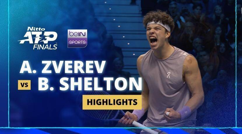 Alexander Zverev vs Ben Shelton - Nitto ATP Finals 2025