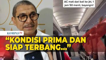 Heboh AC Mati, Pihak Super Air Jet Klaim Kondisi Pesawat Prima: Siap Terbang!