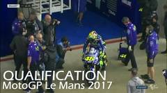 Kualifikasi MotoGP Prancis 2017 : Maverik Vinales Pole, Rossi Start Kedua