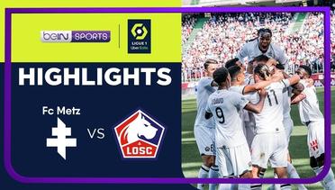 Match Highlights | Metz 3 vs 3 Lille | Ligue 1 Uber Eats 2021