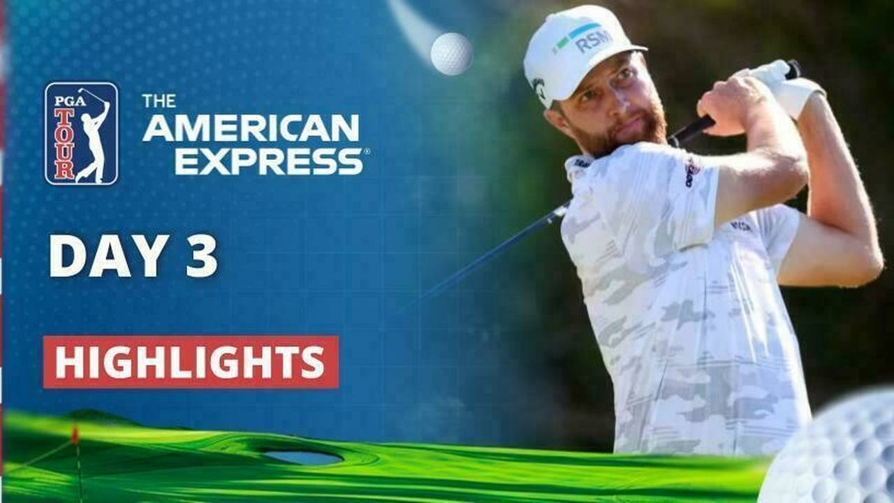 The American Express Day 3 Highlights PGA Tour 2025 Vidio