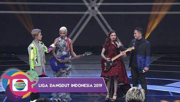 MENGGELEGAR!! Duet Gitar Hanan-Jabar & Rara Lida 'Judi' Buat Semua Host dan Juri Ikut Bernyanyi! - LIDA 2019