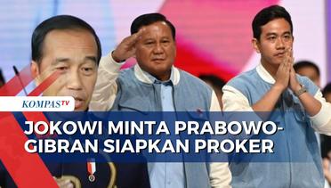 Presiden Jokowi Minta Prabowo-Gibran Segera Susun Perencanaan Program Kerja