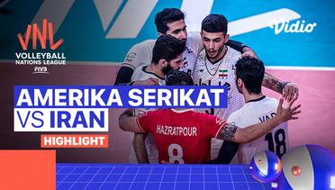 Match Highlights | Amerika Serikat vs Iran | Men's Volleyball Nations League 2022