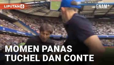 Momen Panas Tuchel dan Conte di Laga Chelsea vs Tottenham