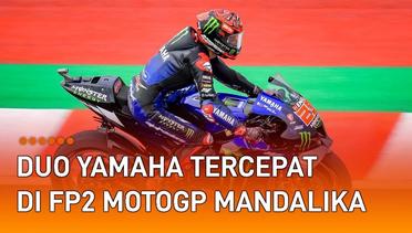 Duo Yamaha Kuasai FP2 MotoGP Mandalika 2022