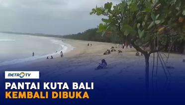 Pantai Kuta Bali Kembali Dibuka dengan Menerapkan Protokol Kesehatan Ketat