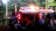 39 Jenazah Korban Kebakaran Pabrik Petasan  Dievakuasi ke RS Polri