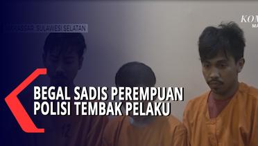 Begal Sadis Perempuan, Satreskrim Polrestabes Makassar Tembak Pelaku