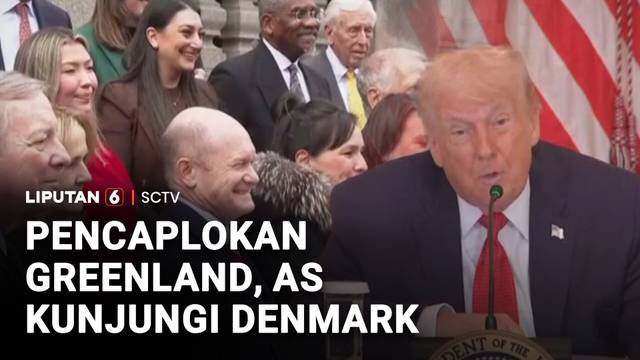Amerika Serikat Kunjungi Denmark, Trump Akan Sanksi Tarif ke Negara yang Tak Dukung AS