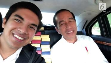 Syed Saddiq Nge-Vlog Bareng Jokowi