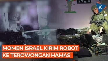 Israel Kirim Robot ke Terowongan Hamas, IDF Pamer Senjata Rampasan