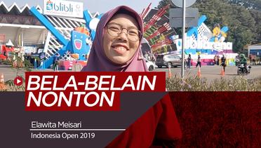 Demi Indonesia Open 2019, Guru Honorer Wanita ini Rela ke Jakarta