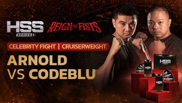 Full Match - Arnold vs Codeblu | Celebrity Fight - Cruiserweight | HSS 5