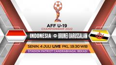 Indonesia VS Brunei Darussalam! Dukung & Saksikan Timnas di Piala AFF U-19 2022 - 4 Juli