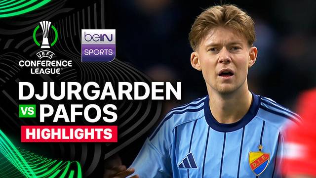 Djurgarden vs Pafos - Highlights | UEFA Conference League 2024/25