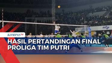 Tim Putri Bandung BJB Tanda Mata Pertahankan Gelar Juara Kompetisi Bola Voli Proliga 2023