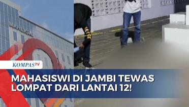 Diduga Depresi, Mahasiswi Tewas Lompat dari Lantai 12 Gedung Bank di Jambi
