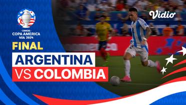 Argentina vs Colombia - Mini Match | CONMEBOL Copa America USA 2024 - Final