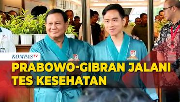 Tiba di RSPAD, Prabowo-Gibran Siap Jalani Tes Kesehatan
