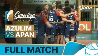 Full Match | Azulim/Gabarito/Uberlandia vs Apan/Eleva | Brazilian Men's Volleyball League