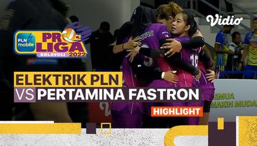 Highlights | Jakarta Elektrik PLN vs Jakarta Pertamina Fastron | PLN Mobile Proliga Putri 2022