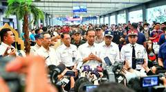 Keterangan Pers Presiden Jokowi Usai Tinjau Stasiun Pasar Senen, Jakarta, 8 April 2024