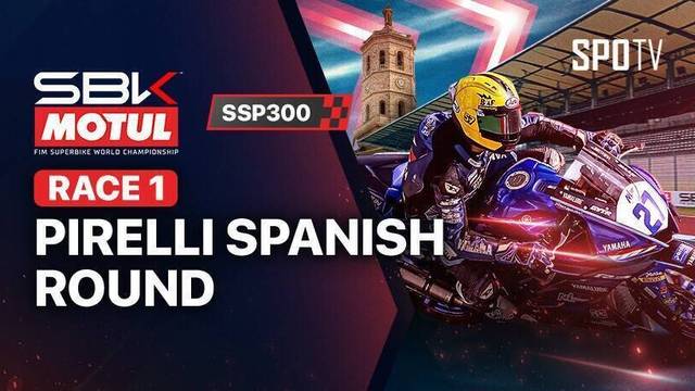 WorldSSP300 Race 1 - WorldSBK Championship Round 12 Pirelli Spanish Round - Full Race | World Superbike 2025