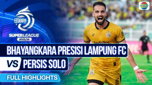 Bhayangkara Presisi Lampung FC VS Persis Solo - Full Highlights | BRI Super League 2025/26