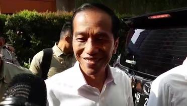 Kunjungi Djakarta Theater, Jokowi Siap Deklarasi Menang