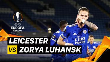 Mini Match - Leicester City vs Zorya Luhansk | UEFA Europa League 2020/2021