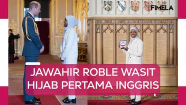 8 Gaya Jawahir Roble, Wasit Hijab Pertama di Inggris yang Raih Gelar Bangsawan