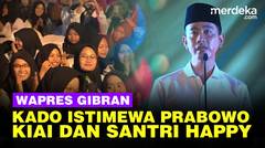Kabar Gembira! Gibran Sampaikan Kado Istimewa dari Prabowo Bikin Kiai Hingga Santri Happy