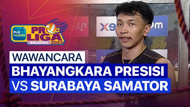 Wawancara Pasca Pertandingan| Final Four Putra: Jakarta Bhayangkara Presisi vs Surabaya Samator | PLN Mobile Proliga 2025