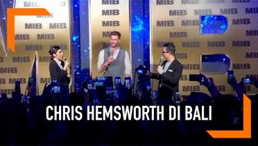 Berbahasa Indonesia, Chris Hemsworth Bikin Fans di Bali Histeris