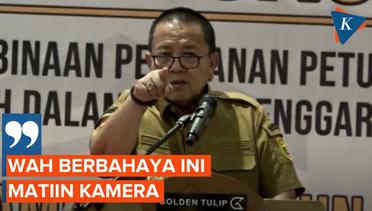 Saat Gubernur Lampung Minta Wartawan Hapus Video