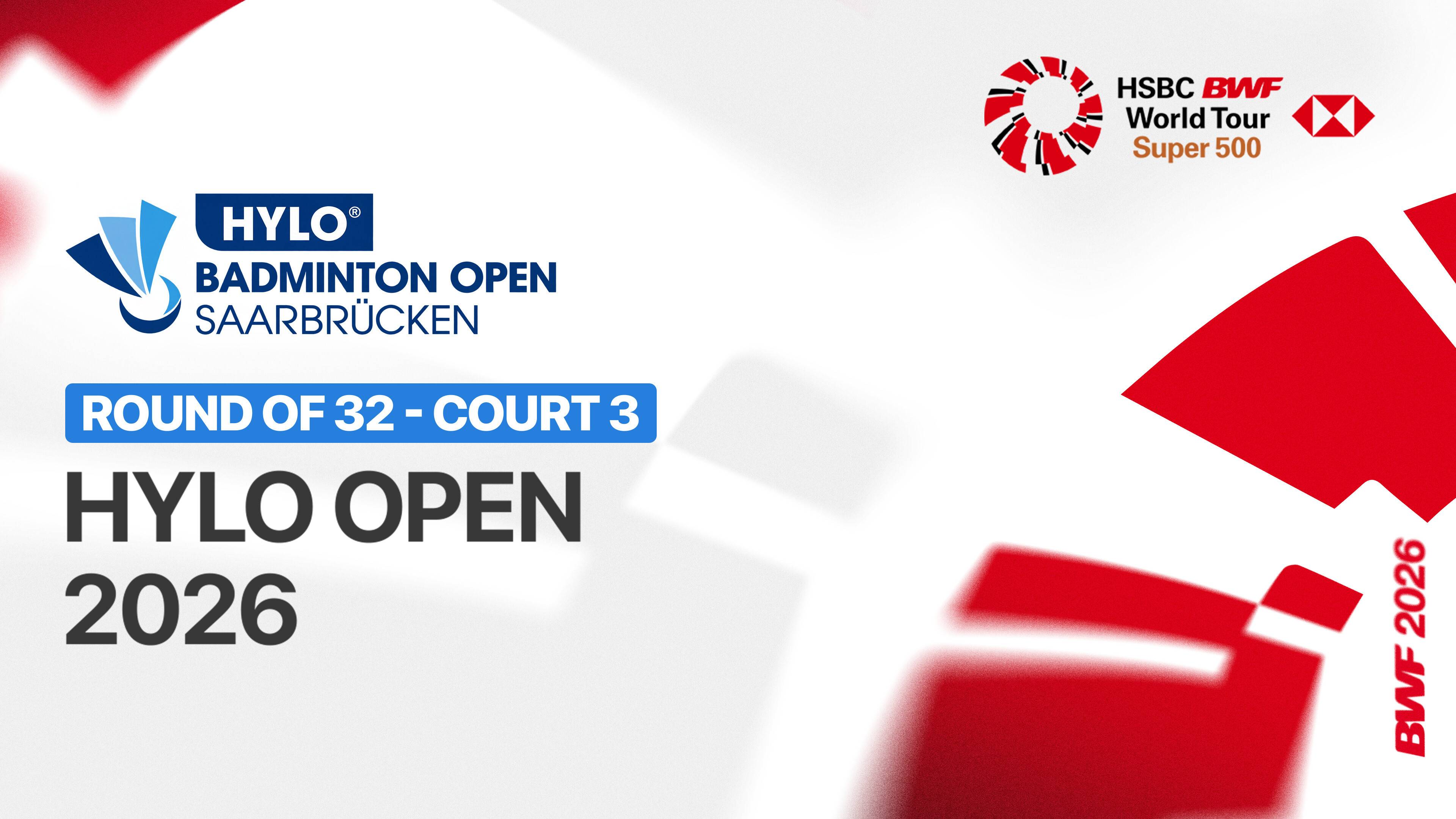 Kodai Naraoka (JPN) vs Dominik Kwinta (POL) - Men's Singles Round of 32 | HYLO Open 2026