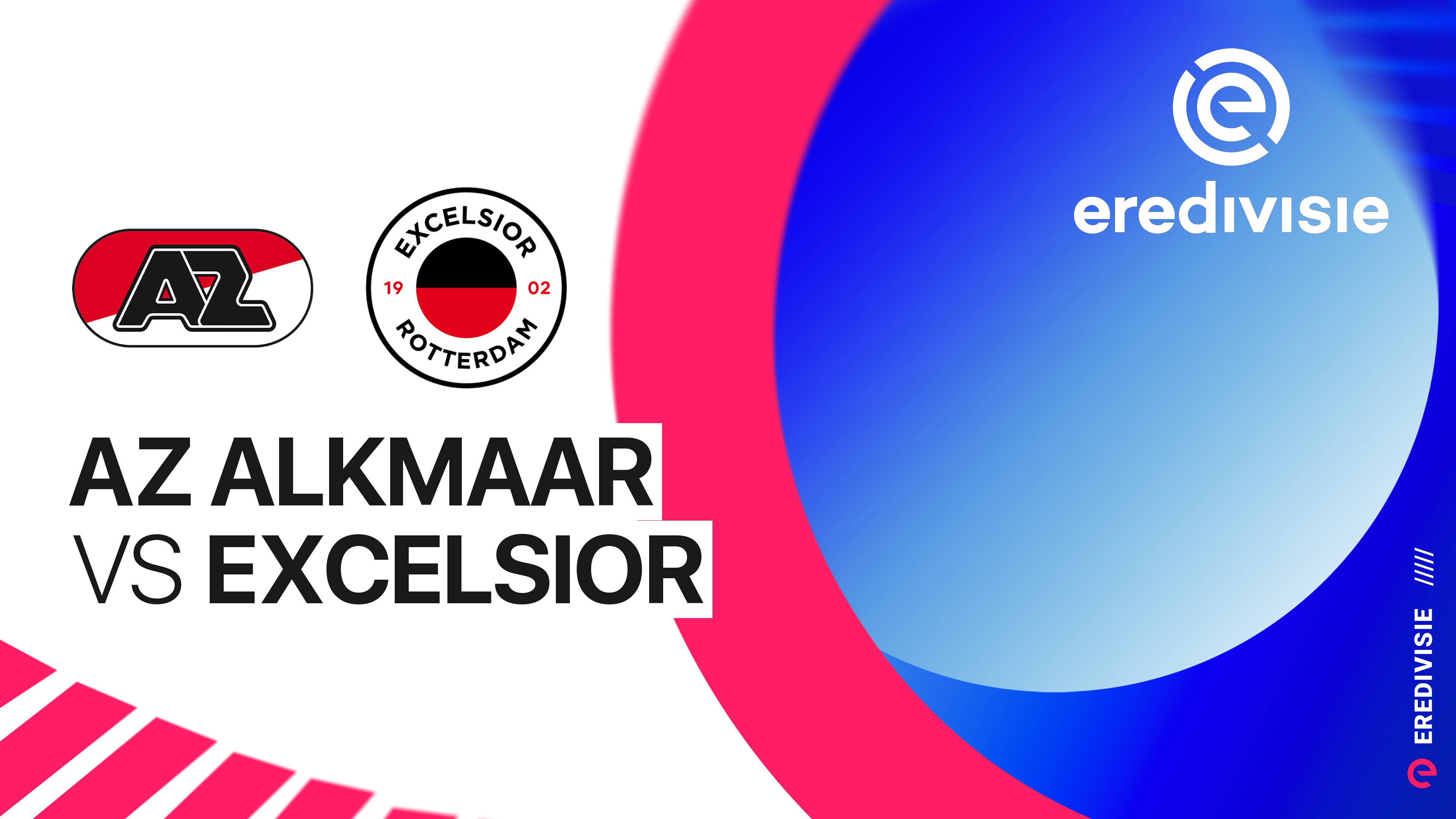 AZ Alkmaar vs Excelsior Rotterdam