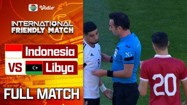 Indonesia vs Libya - Full Match | International Friendly Match