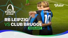 Highlight - RB Leipzig vs Club Brugge | UEFA Youth League 2021/2022