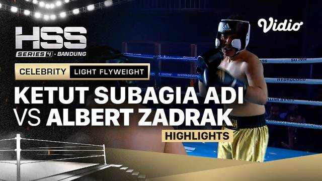 Highlights - Ketut Subagia Adi vs Albert Zadrak | Public Ojol - Light Heavyweight | HSS Series 4 Bandung (Nonton Gratis)