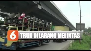 Catat, Besok Truk Dilarang Melintas di Tol Jakarta-Cikampek - Liputan 6 Terkini