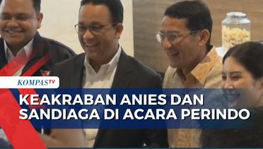 Dirangkul Anies di Mukernas Perindo, Sandiaga: Masih Pikir Ikut Pilkada