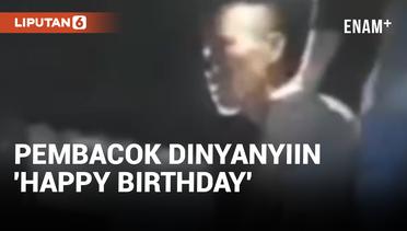 Pelaku Pembacokan di Medan Dinyanyikan Lagu 'Happy Birthday' Saat Dikepung Warga