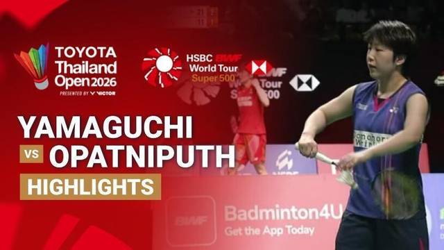 Akane Yamaguchi (JPN) vs Pitchamon Opatniputh (THA) - Women's Singles Semifinals | TOYOTA Thailand Open 2026 - Highlight | Toyota Thailand Open 2026